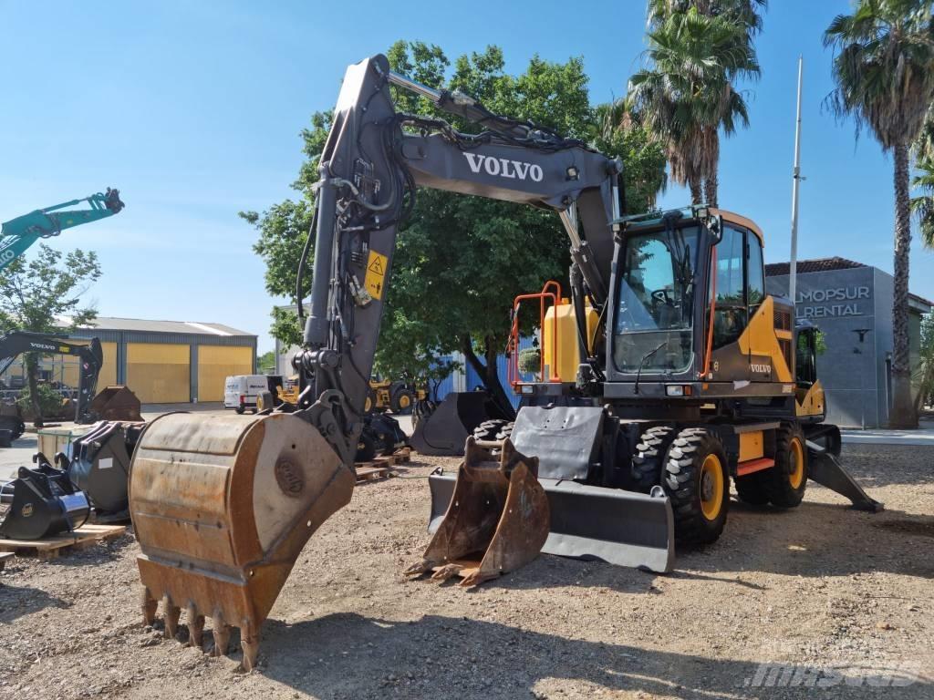 Volvo EWR 150 E Wielgraafmachines