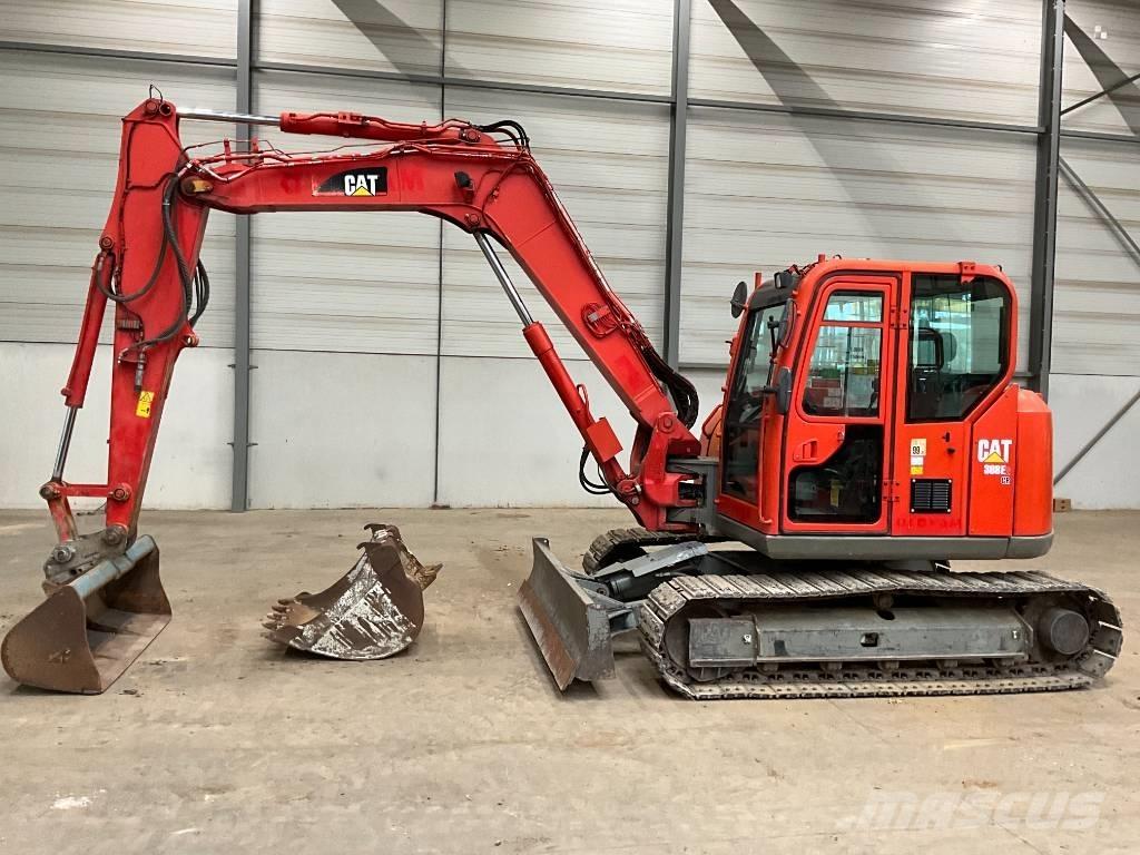 CAT 308 E 2 CR Midigraafmachines 7t - 12t