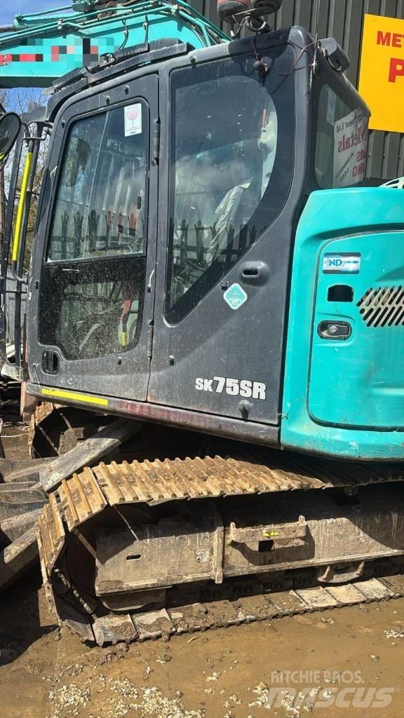 Kobelco SK 75 SR Midigraafmachines 7t - 12t