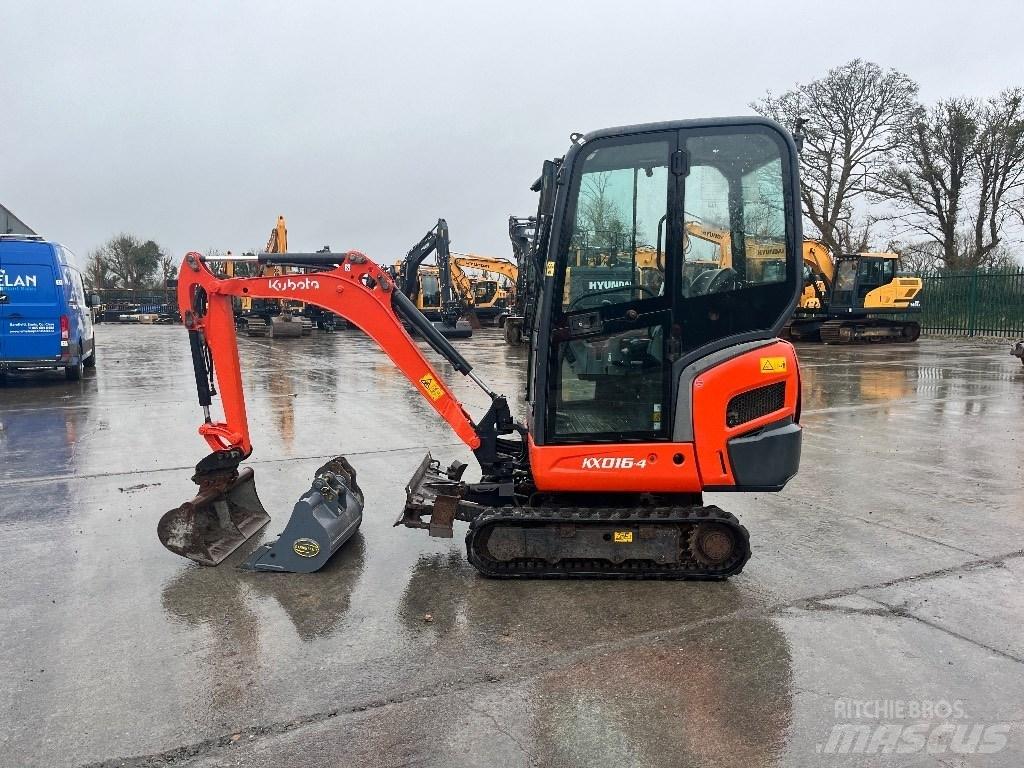Kubota KX 016-4 Minigraafmachines < 7t