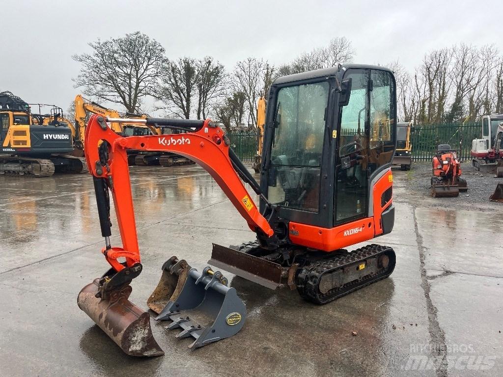 Kubota KX 016-4 Minigraafmachines < 7t