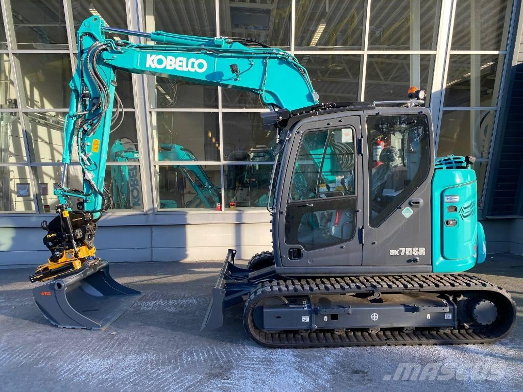 Kobelco SK75SR-7 Rupsgraafmachines