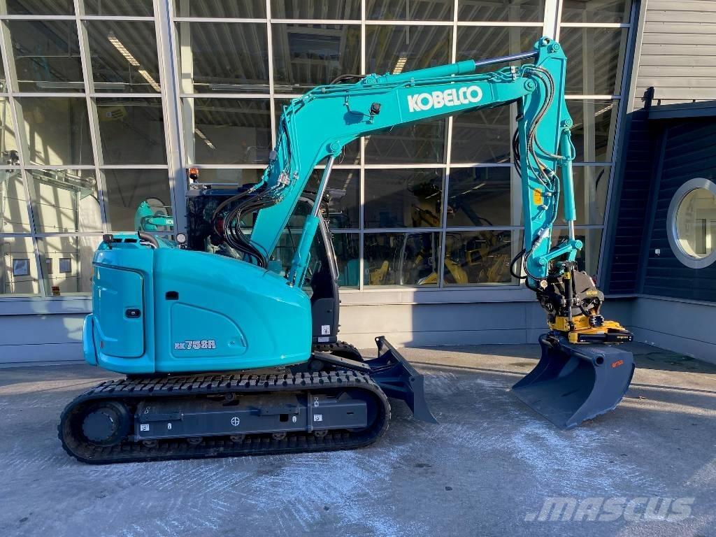 Kobelco SK75SR-7 Rupsgraafmachines