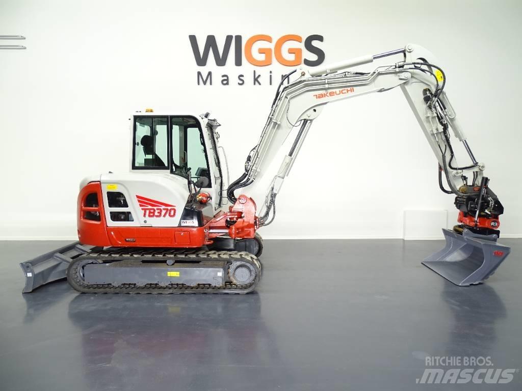 Kubota TB370 Minigraafmachines < 7t