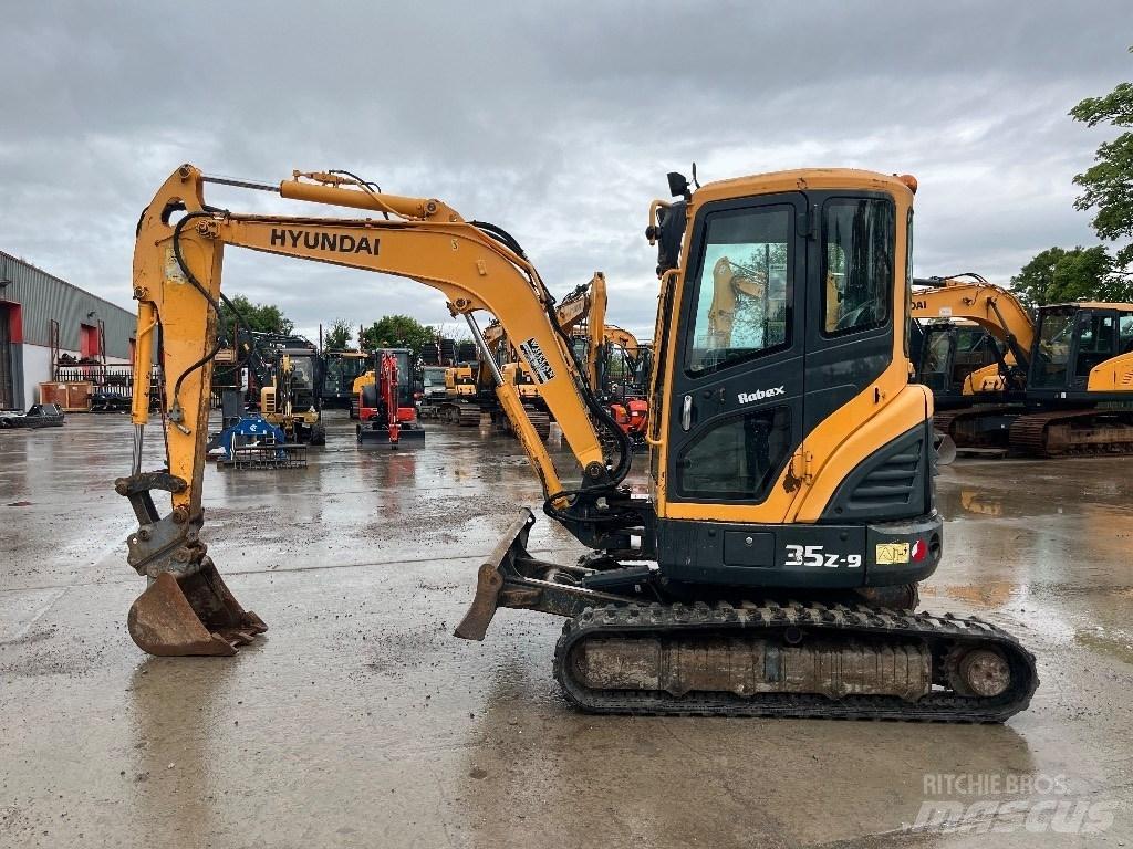 Hyundai R35Z-9 Minigraafmachines < 7t