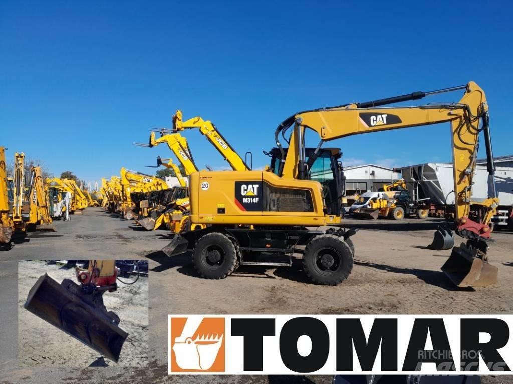 CAT M 314 F Wielgraafmachines
