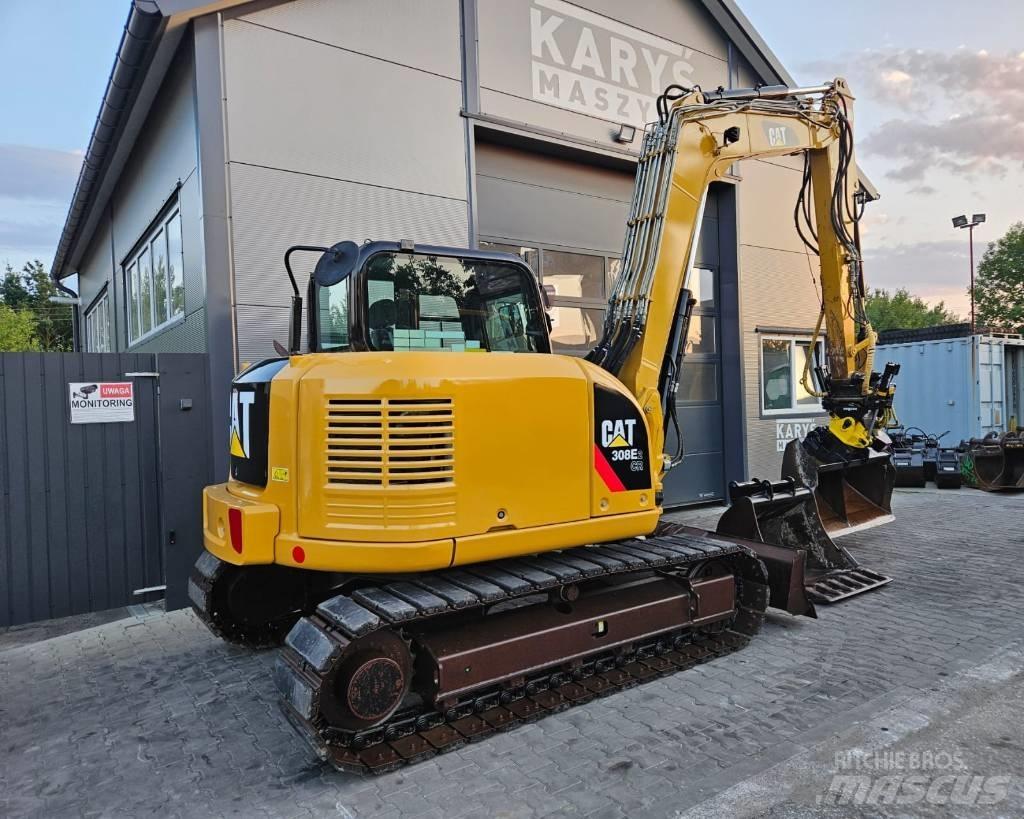 CAT 308 E 2 CR Midigraafmachines 7t - 12t