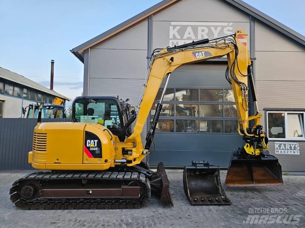 CAT 308 E 2 CR Midigraafmachines 7t - 12t