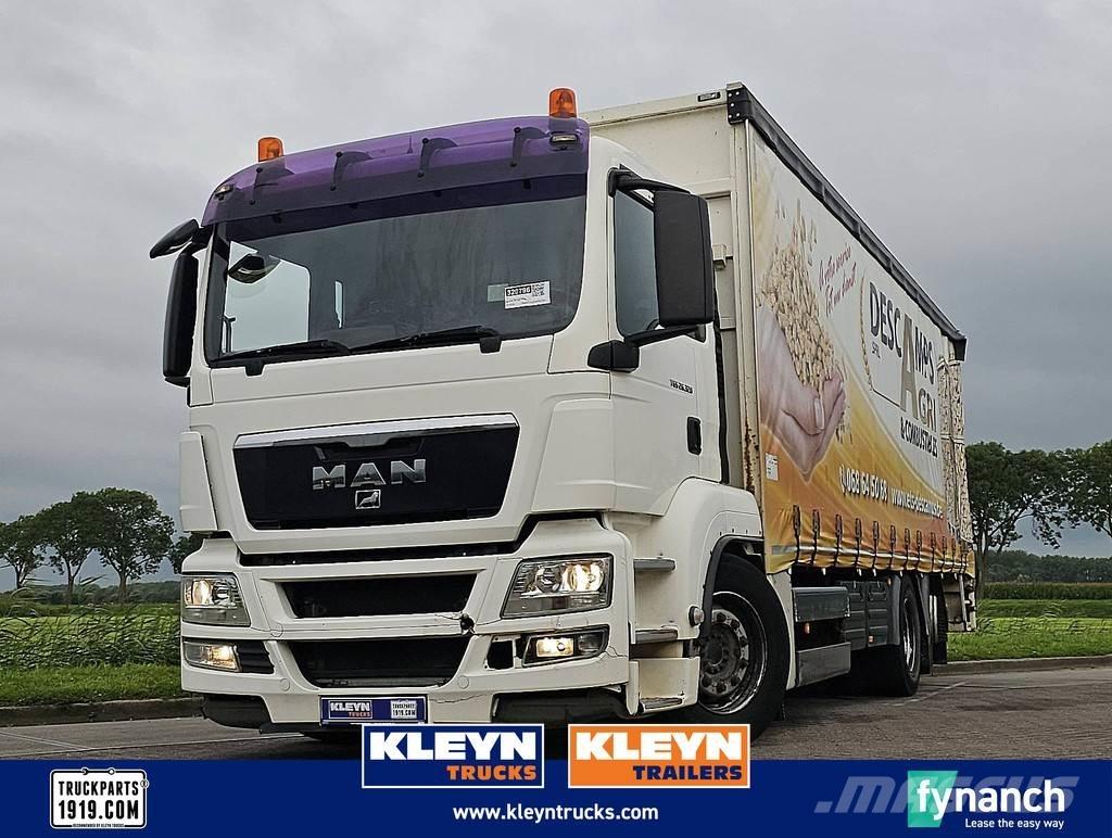 MAN 26.320 TGS Schuifzeilopbouw