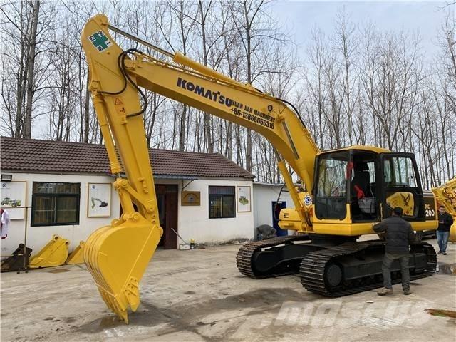 Komatsu PC200-7 Rupsgraafmachines