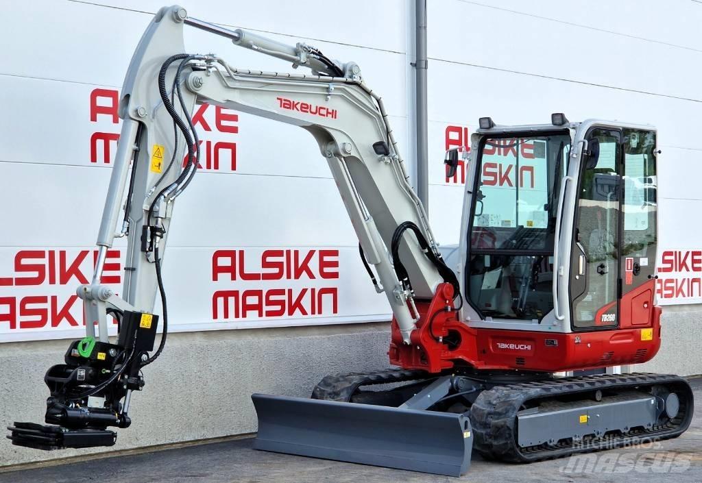 Takeuchi TB 260 Minigraafmachines < 7t