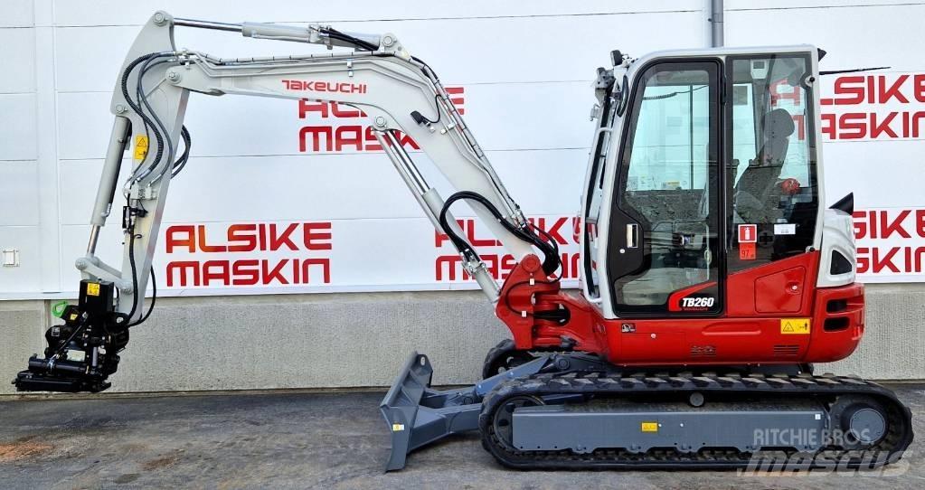 Takeuchi TB 260 Minigraafmachines < 7t