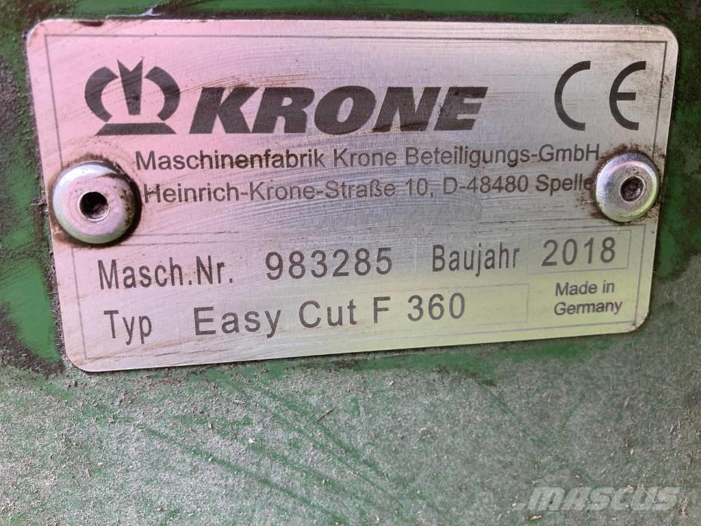Krone Easy Cut F 360 Maaiers