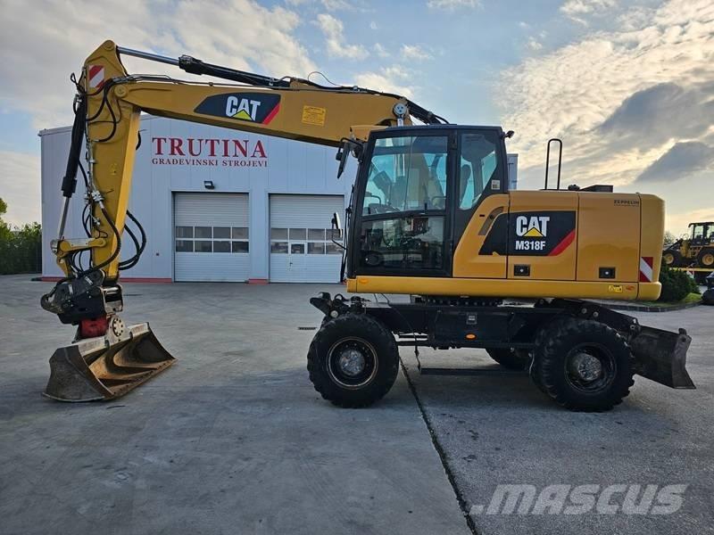 CAT M 318 F Wielgraafmachines