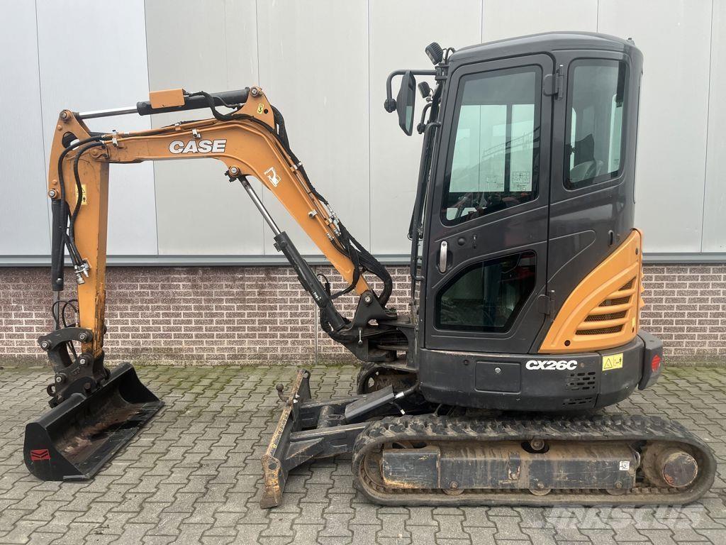 CASE CX26c Minigraafmachines < 7t