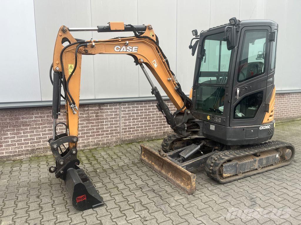 CASE CX26c Minigraafmachines < 7t