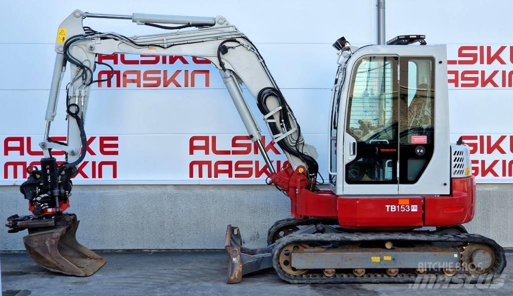 Takeuchi TB 153 FR Minigraafmachines < 7t