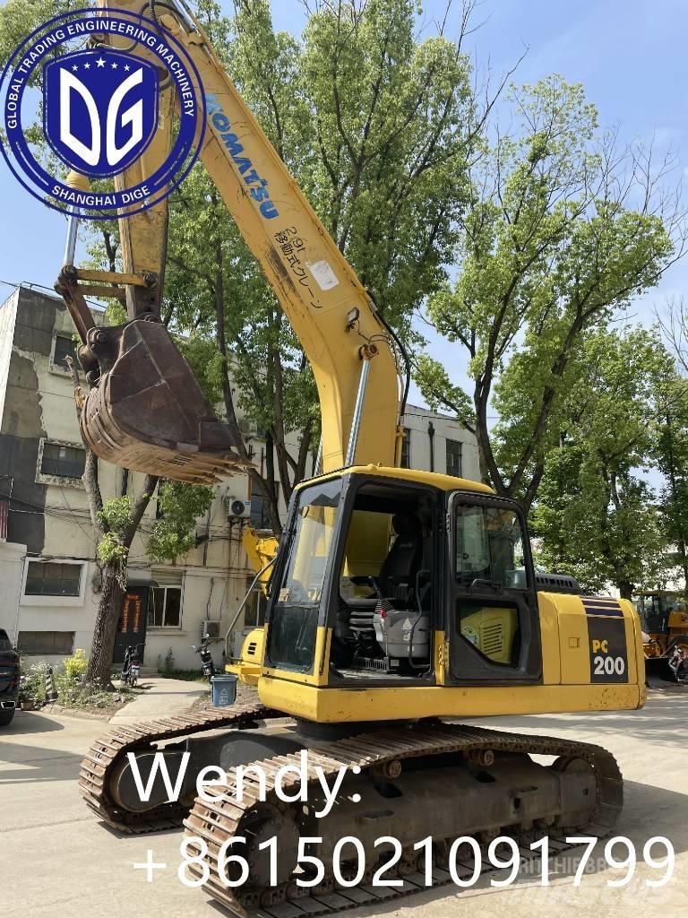 Komatsu PC 200-7 Rupsgraafmachines