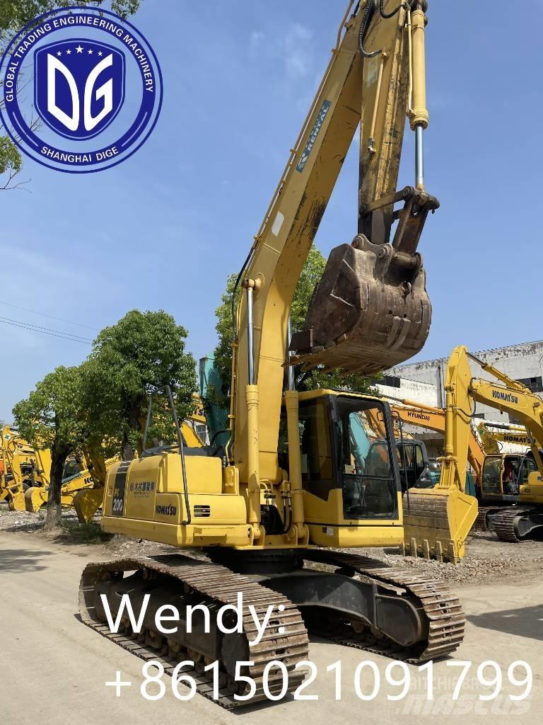 Komatsu PC 200-7 Rupsgraafmachines