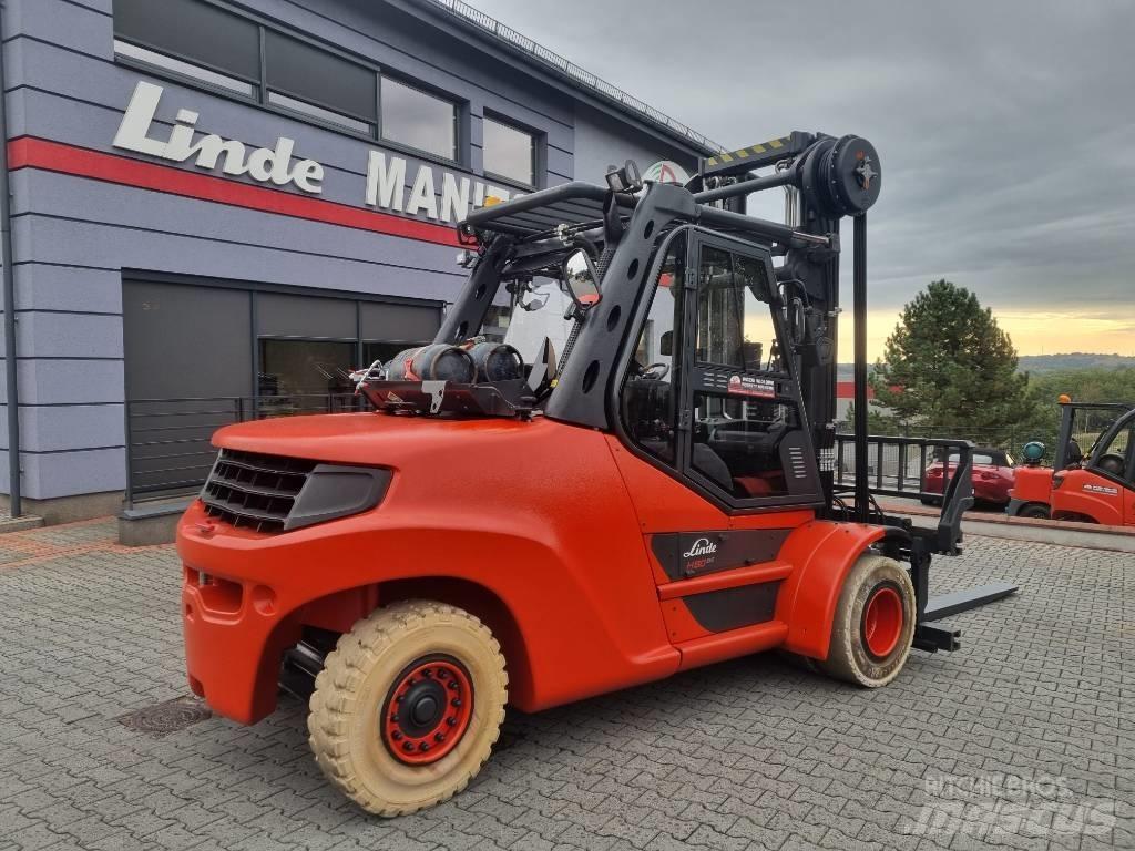 Linde H80T-03/1100 LPG heftrucks