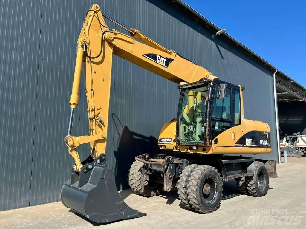 CAT M 316 C Wielgraafmachines