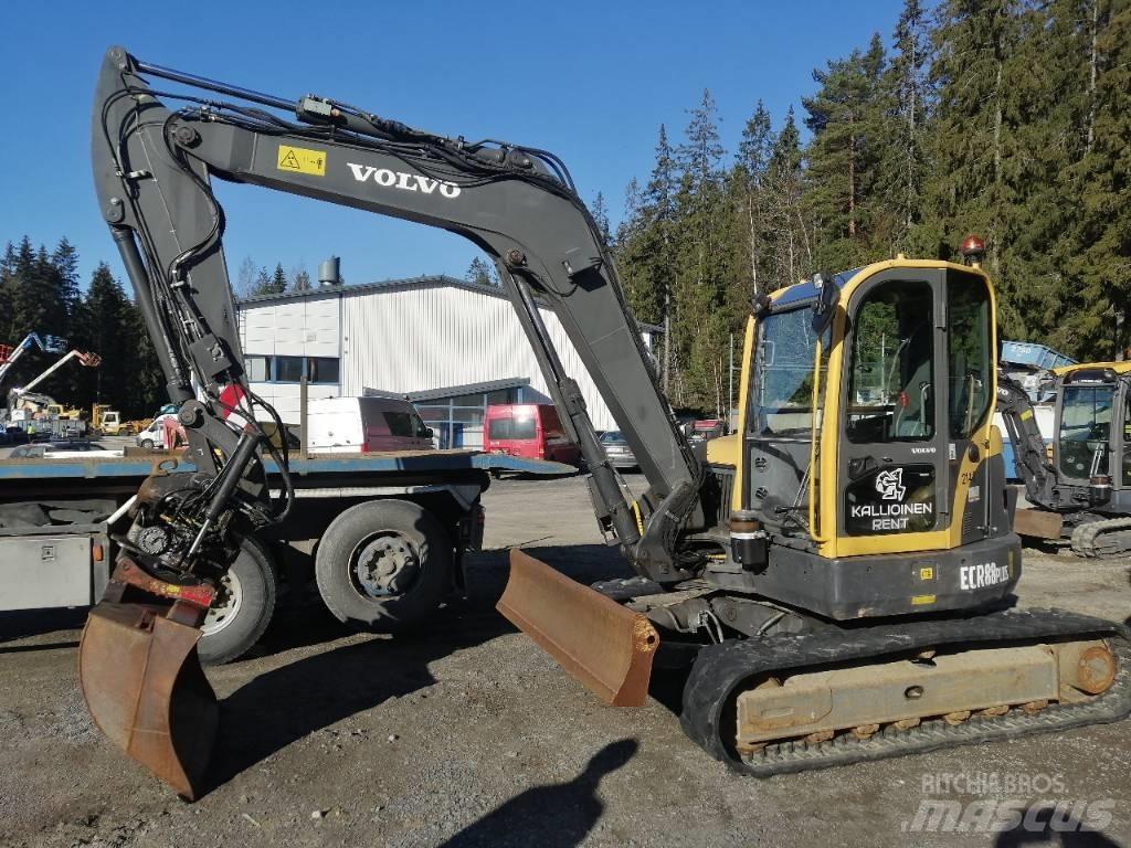 Volvo ECR 88 PLUS Midigraafmachines 7t - 12t