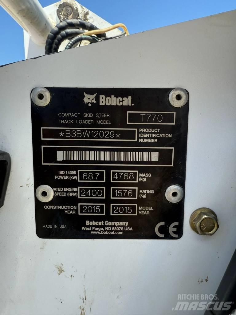 Bobcat T 770 Rupsladers