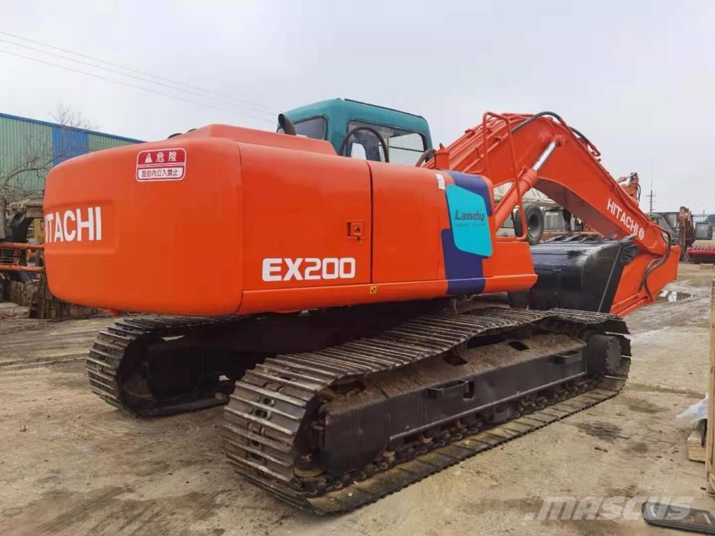Hitachi EX 200 Rupsgraafmachines
