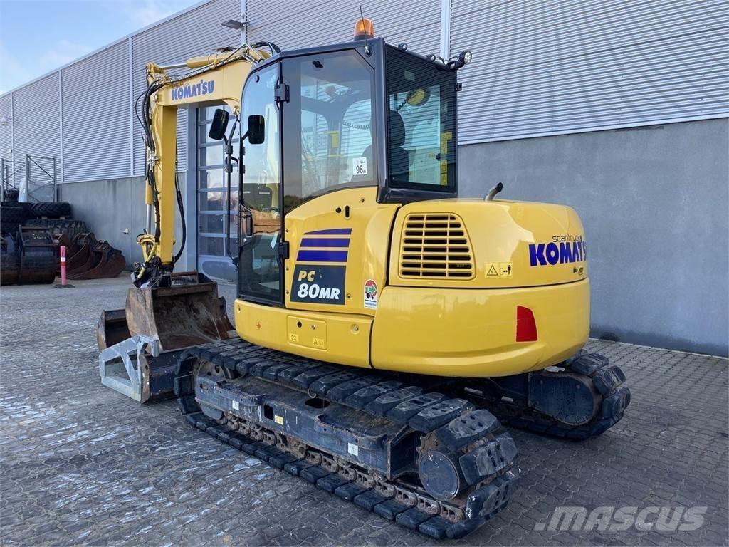 Komatsu PC80MR-5EO Wielgraafmachines