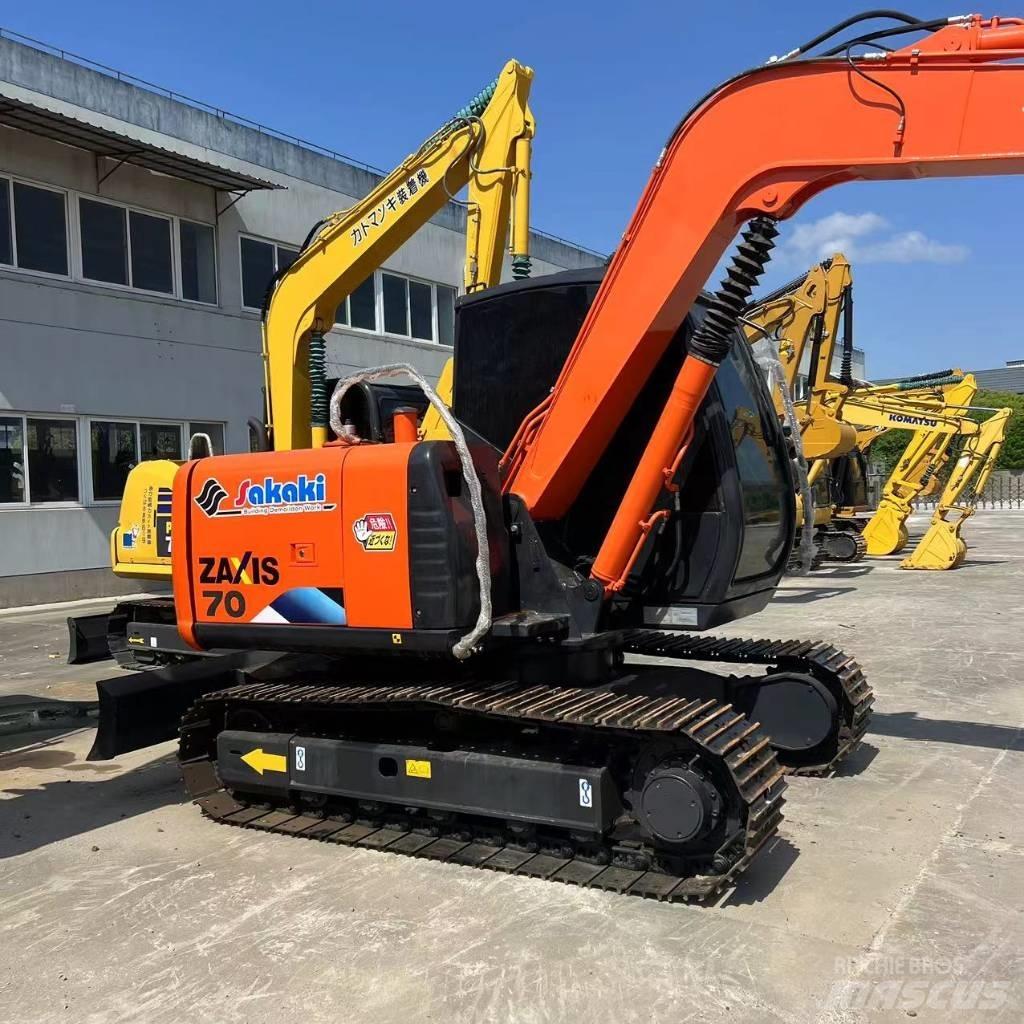 Hitachi ZX 70-5 Midigraafmachines 7t - 12t