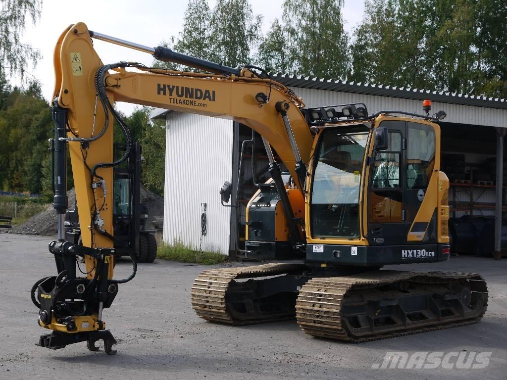 Hyundai HX 130 LCR Rupsgraafmachines