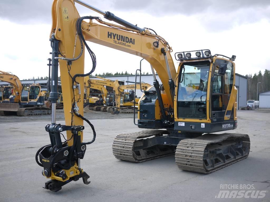 Hyundai HX 130 LCR Rupsgraafmachines
