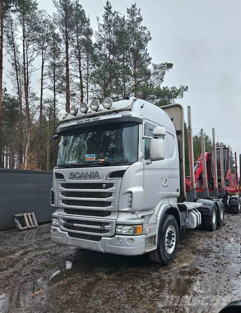Scania R 730 Hout-Bakwagens