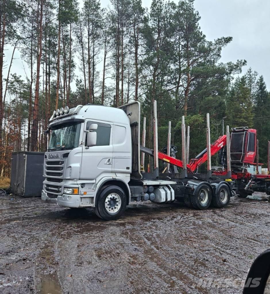 Scania R 730 Hout-Bakwagens