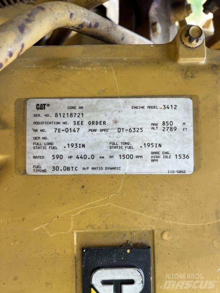 CAT 3412 Diesel generatoren