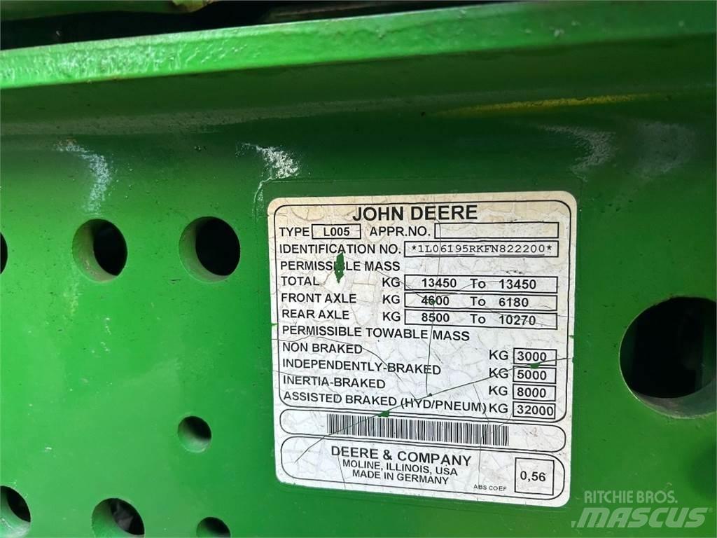 John Deere 6195R Tractoren