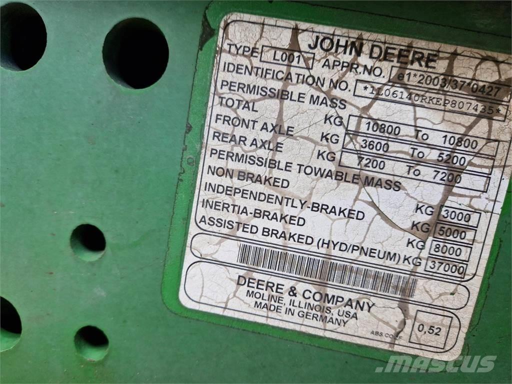 John Deere 6140R Tractoren