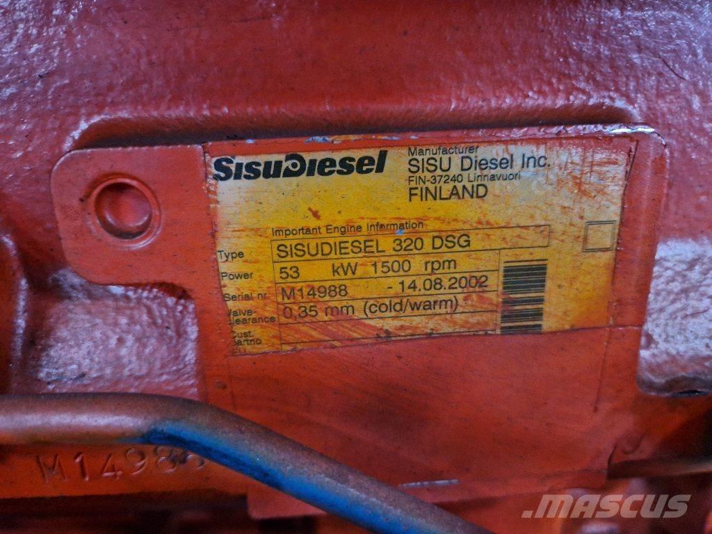  SISUDIESEL 320 DSG Diesel generatoren