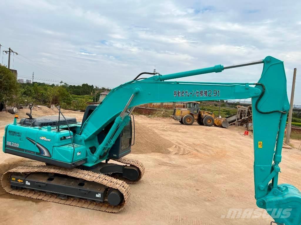 Kobelco SK 200-8 Rupsgraafmachines