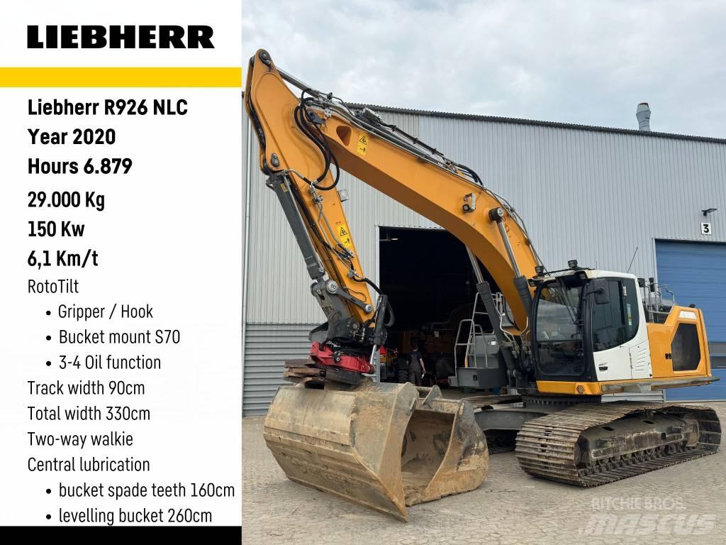 Liebherr R 926 LC Rupsgraafmachines