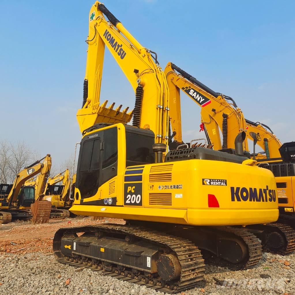 Komatsu PC200-8 Rupsgraafmachines