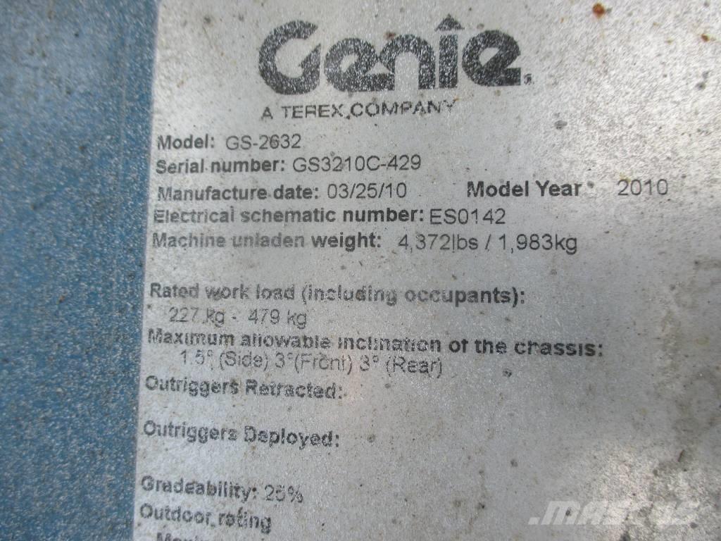 Genie GS 2632 Schaarhoogwerkers