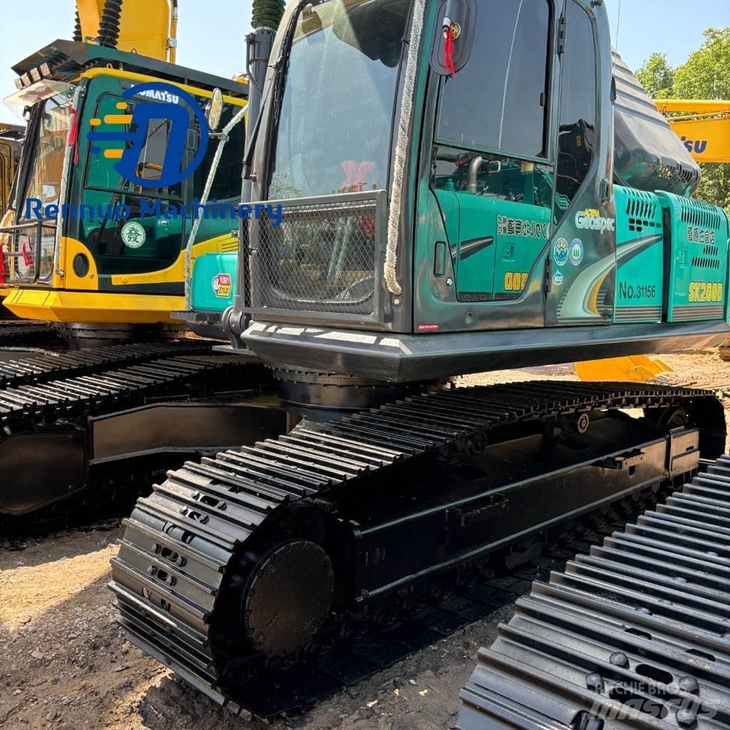 Kobelco SK 200 Rupsgraafmachines