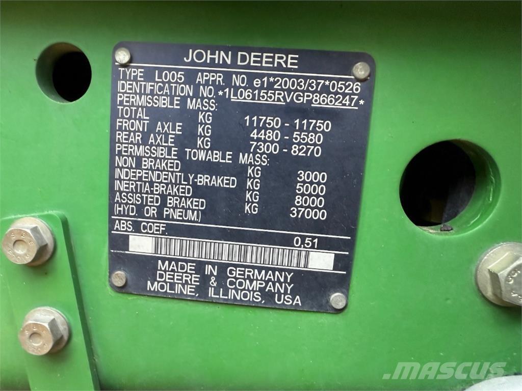 John Deere 6155R Landbouw - overige