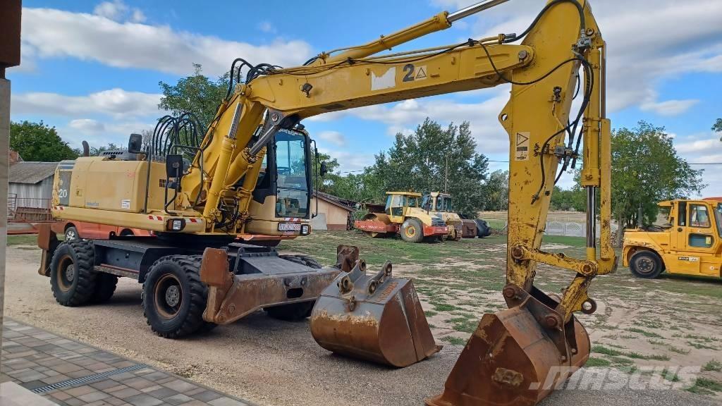 Komatsu PW 220-7 Wielgraafmachines