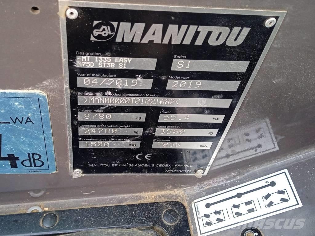 Manitou MT 1335 Verreikers