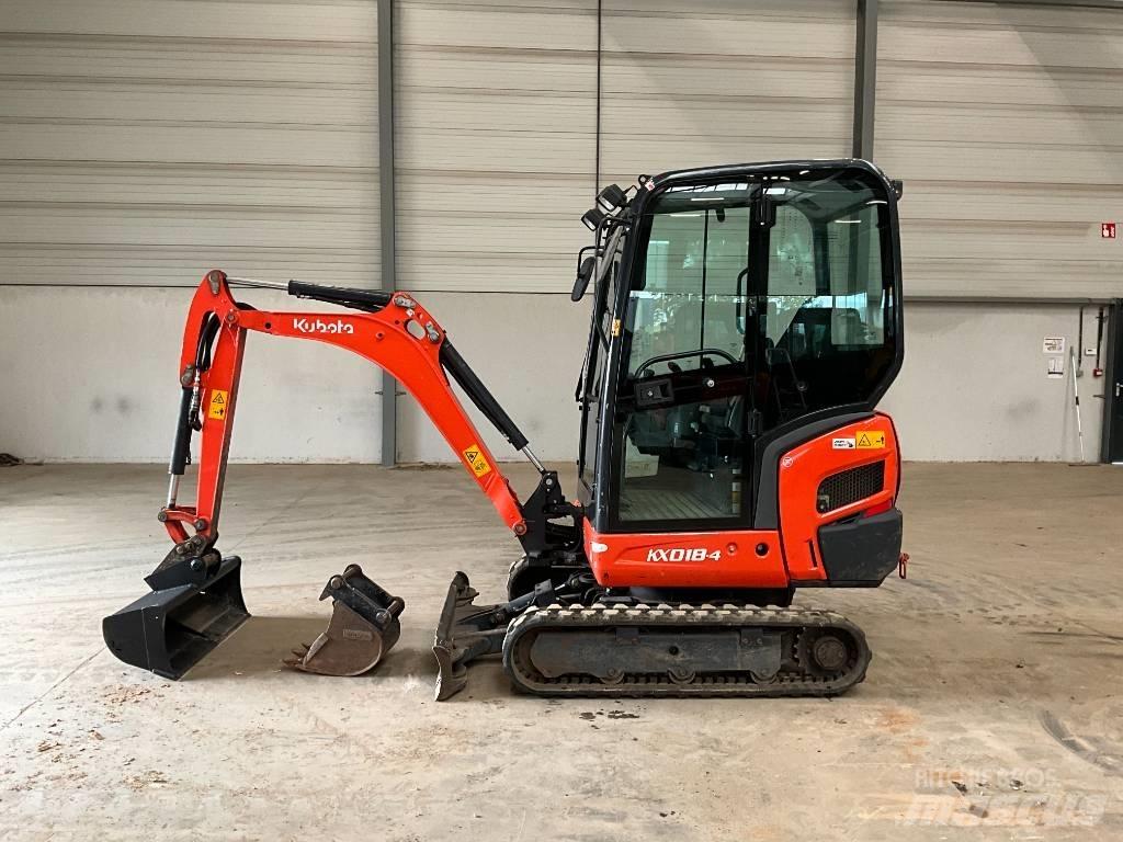 Kubota KX 018-4 Minigraafmachines < 7t