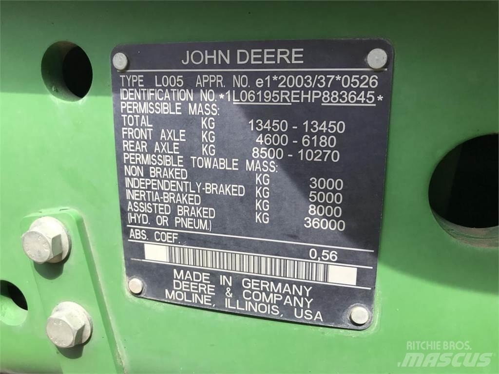 John Deere 6195R Tractoren
