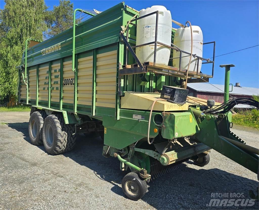 Krone AX 280 GL Opraapwagens