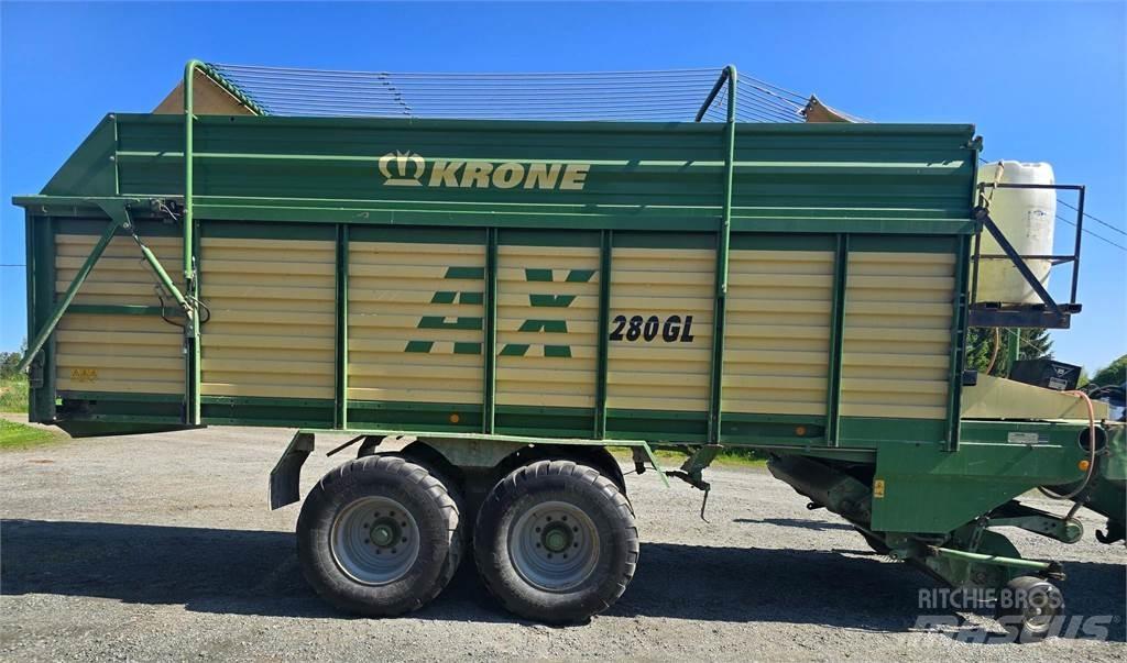 Krone AX 280 GL Opraapwagens